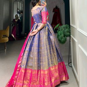 Elegant And Beautiful Kanjeevaram Lehnga Collecton