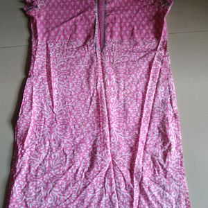 Beautiful Pink Kurti M Size.