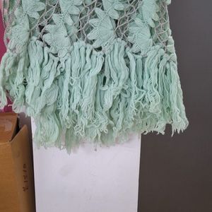 Winter Knitted Designer Shawl