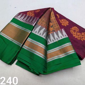 New Soft Powerloom Pattu Saree