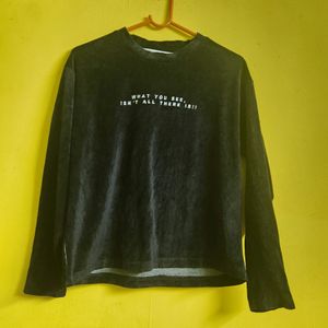 VELVET BLACK T-shirt