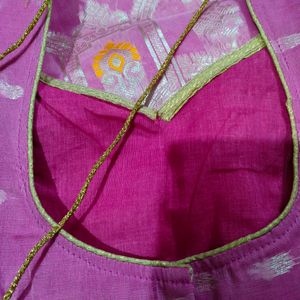 Banarasi Cotton Linen Saree