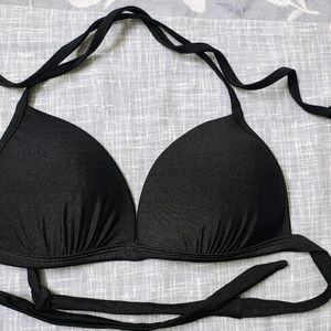 Black Swimwear Bra