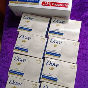 Combo Of 8 Dove Soap