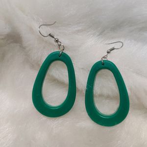 Teal Green Earrings