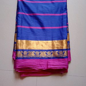 Purple Color Festive Pattu Saree