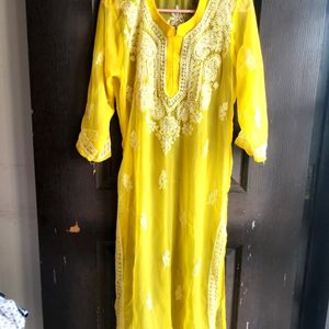 Chikankari Kurta + Inner 2