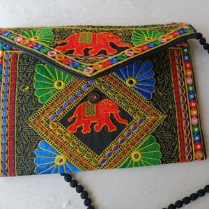 Rajasthani Hand Embroidery Bag