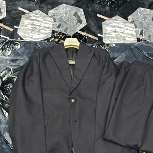 Black Coat And Pant For Gents