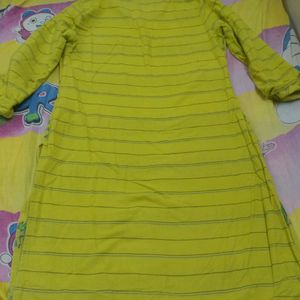 Green Cotton Kurta