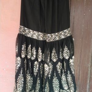 Comfortable Black Kurti Plazo