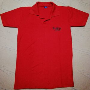 Red Polo T-shirt| Classy T-shirt