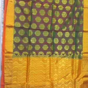 Pure Kanjeevaram/ Kanchipuram Silk Saree