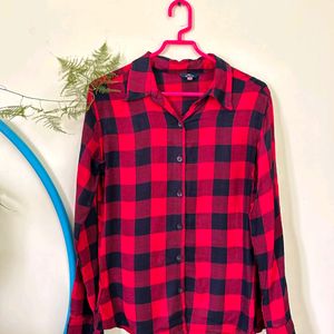 Red Checked Shirt