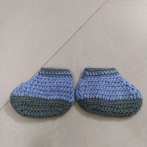 Baby Woollen Bootie Socks