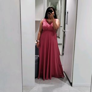 Long Pink Dress By Nykaa Fashion