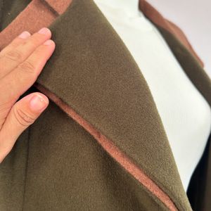 Olive Green Premium Overcoat