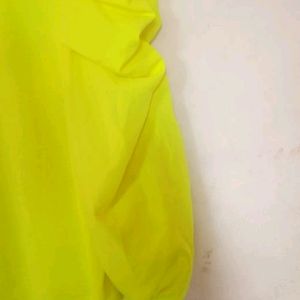 Neon Turtle Neck Top