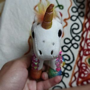 Colourful Unicorn Soft Toy