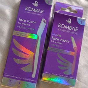 Bombae Face Razor ( Pack Of 2 )