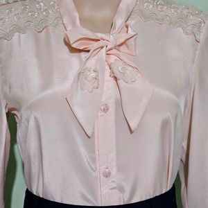 Peach Korean Style Top