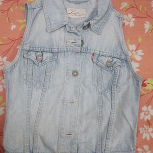 Denim Half Jacket