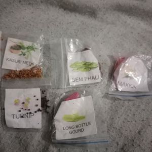 5 Vegatble Seeds