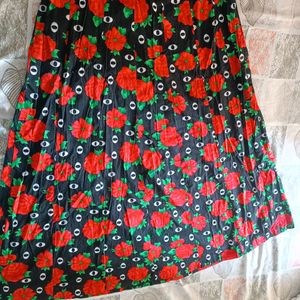 Cotten floral Skirt