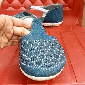 Women Denim Flat