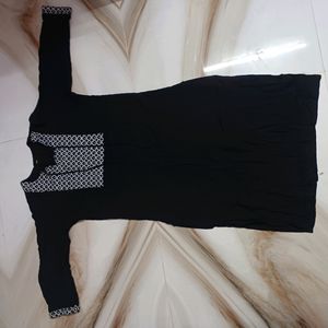 Black Kurta