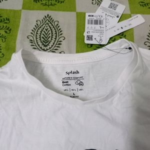 Splash Brand White T-shirt