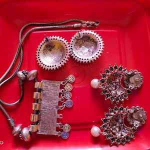 Beautifull Silver 🤍🤍 Jewellery Set 😍