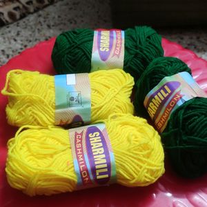 4pcs  WOOLEN THREAD