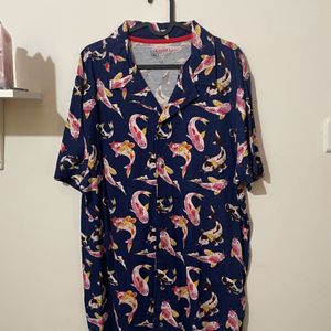 Koi Fish Print Shirt