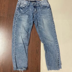 Blue Denims In A Good Condition