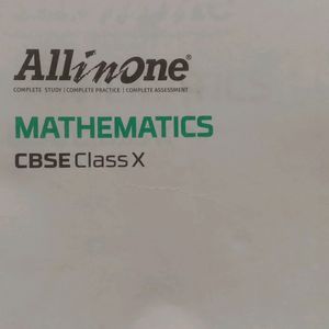 Arihant All In One Mathematics Class 10