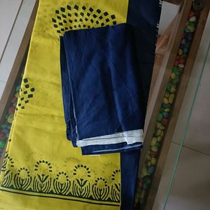 Mulmul Pure Cotton Saree