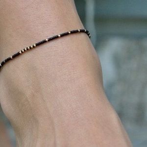 Minimalist Beaded Anklet/Bracelet For Nazar 🧿