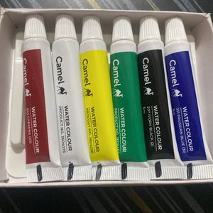 Camel Water Colour Tubes (6 Shades)