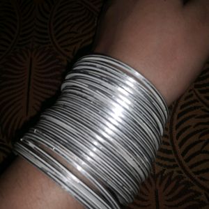 Silver Bangles