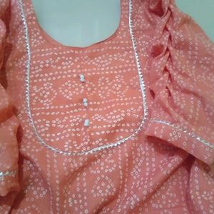 Fancy Neck Designer Kurti