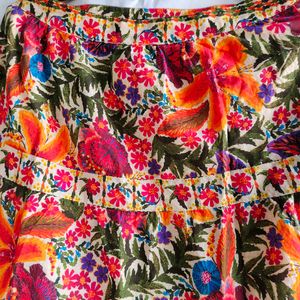 Printed Layered Skirt