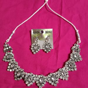 Trendy Silver Necklace