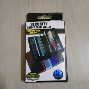 Security Credit Card Wallet For Men