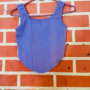 Lilac Sleeveless Tank Top