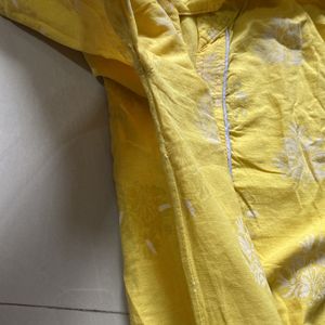 Casual Yellow Kurta