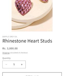 Pink "Sequin" Earrings @ ₹444