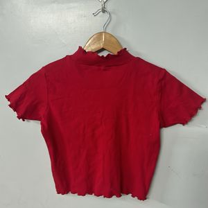 Cute Red Tshirt For Women