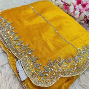 Diamond Stone HandWork Saree✨