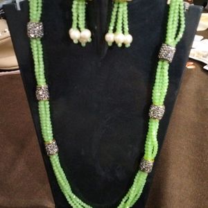 Beautiful Pearl Long Chain Necklace